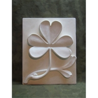 Гипсовый орнаметр "Лист Клевера"