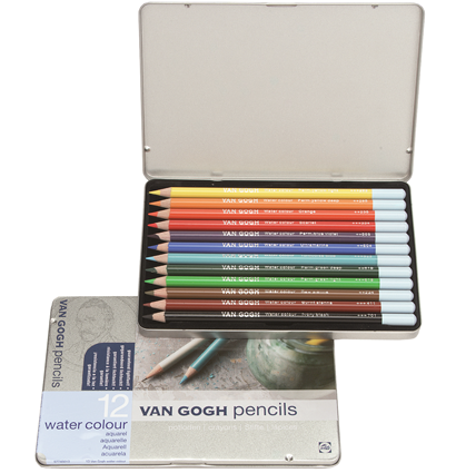 Набор акварельных карандашей Van Gogh Water Color Pencils  Royal Talens 12 цветов
