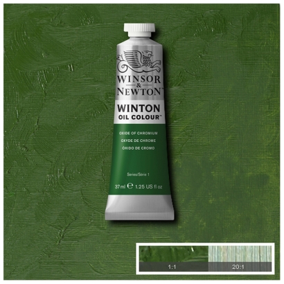 Краска масляная художественная Winsor Newton "Winton" оксид хрома туба 37 мл