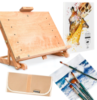 Набор для рисования "Энди" Малевичъ с настольным мольбертом, бумагой и кистями в пенале