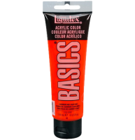 Краска акриловая Liquitex Basics №510 кадмий красный светлый имит 118 мл
