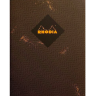 Блокнот Rhodia Heritage Chevrons в клетку мягкая обложка черный А5 / 70 листов / 90 гм купить в художественном магазине Альберт Мольберт