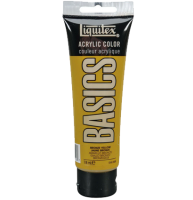 Краска акриловая Liquitex Basics №530 желтый бронзовый 118 мл
