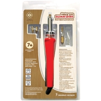 Прибор для выжигания многофункциональный Фабрика Фантазий семь насадок