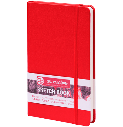 Скетчбук Art Creation Sketchbook Royal Talens красный А5 / 80 листов / 140 гм