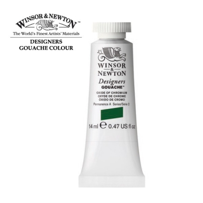 Гуашь дизайнерская Winsor&Newton Designer Gouache в тубе "Оксид хрома" 14 мл