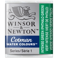 Акварель художественная Winsor Newton "Cotman" малая густой зеленый 3 шт