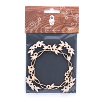 Набор заготовок для декорирования Flowers 3 фанера Timberlicious 10х14 см