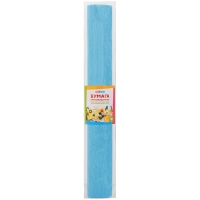 Бумага крепированная флористическая ArtSpace, 50*250см, 110г/м2, небесно-голубая, в пакете