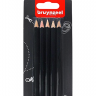 Набор чернографитных карандашей Bruynzeel Graphite Pencils HB 5 штук с ластиком купить в магазине карандашей Альберт Мольберт с доставкой по РФ и СНГ