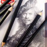 Набор чернографитных карандашей Bruynzeel Rijks Museum "Рембрандт" 12 штук купить в художественном магазине Альберт Мольберт с доставкой по РФ и СНГ