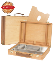 Этюдник Mabef M/100 20x30 см с отсеками и палитрой для художников