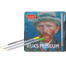 Набор акварельных карандашей Bruynzeel Rijks Museum Автопортрет Ван Гог 24 цвета в пенале купить в магазине художественных товаров Альберт Мольберт с доставкой по РФ и СНГ