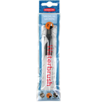 Кисть с резервуаром для воды Waterbrush Derwent Medium №2 средняя круглая