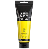 Краска акриловая Liquitex Basics №410 желтый основной туба 250 мл