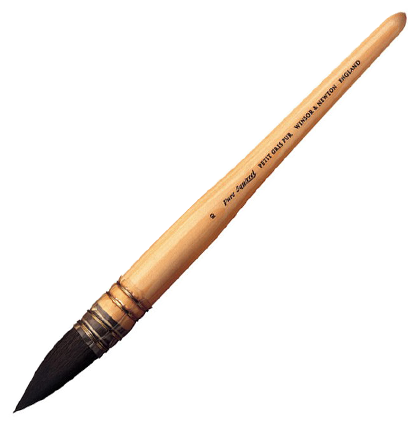 Кисть художественная белка Winsor&Newton №0 для акварели