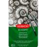 Набор чернографитных карандашей Derwent Academy Sketching 12 штук 6B-5H в кейсе купить в фирменном художественном магазине Альберт Мольберт с доставкой по РФ и СНГ