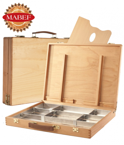 Этюдный ящик для красок Mabef M/102 30x40 см с палитрой для художников