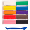 Пластилин Гамма "Классический" 10 цветов со стеком картонная упаковка 200 г купить в художественном магазине Альберт Мольберт с доставкой по всему миру