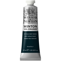 Краска масляная художественная Winsor Newton "Winton" фтало-зеленый темный туба 37 мл