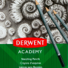 Набор чернографитных карандашей Derwent Academy Sketching 6 штук 3B-3H в блистере купить в фирменном художественном магазине Альберт Мольберт с доставкой по РФ и СНГ