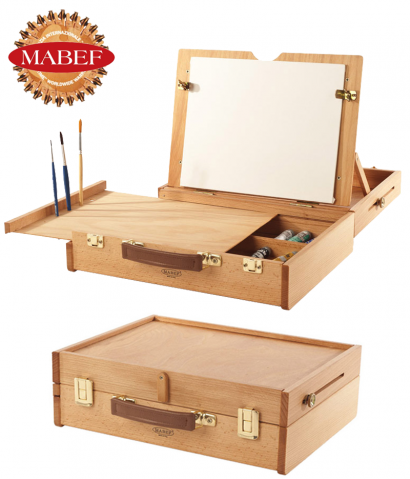 Этюдный ящик для красок Mabef M/105 раскладной 30x38 см для художников