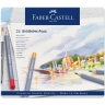 Карандаши акварельные Faber-Castell "Goldfaber Aqua" набор 24 цветов