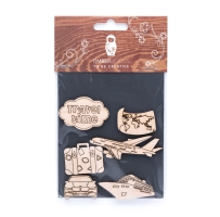 Набор заготовок для декорирования Holiday 1 фанера Timberlicious 10х14 см