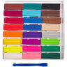 Пластилин Гамма "Классический" 24 цвета со стеком картонная упаковка 480 г купить в художественном магазине Альберт Мольберт с доставкой по всему миру