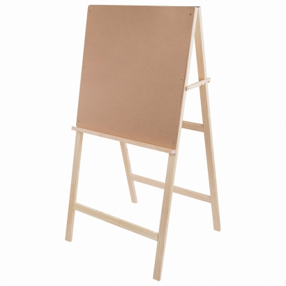 Мольберт напольный BRAUBERG ART CLASSIC "Хлопушка", планшет 60x60см, в собранном виде 60x120x5см