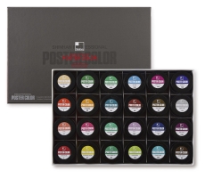 Набор красок гуашь художественная POSTER COLOR PRO 24 цвета, SET B
