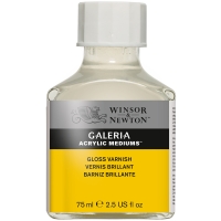 Лак глянцевый "Galeria Gloss Varnish" Winsor&Newton для акрила флакон 75 мл