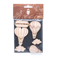 Набор заготовок для декорирования Holiday 3 фанера Timberlicious 10х14 см