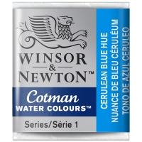 Акварель художественная Winsor Newton "Cotman" церулеум лазурный 3 шт
