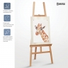 Планшет для рисования художественный деревянный Гамма из фанеры размер 50х70 см