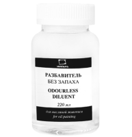 Разбавитель слабопахнущий для красок с уайт-спиритом Малевичъ 220 мл