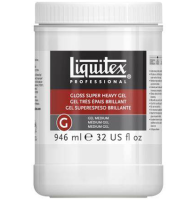Гель-медиум для акрила Liquitex Gloss Super Heavy Gel супер-глянцевый плотный 946 мл