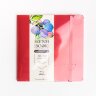 Скетчбук для акварели Малевичъ Waterfall бордовый 19х19 см / 20 листов / 200 гм купить в художественном магазине Альберт Мольберт с доставкой по всему миру