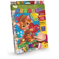 Аппликация из мягкого пластика Danko toys "Котенок", европодвес