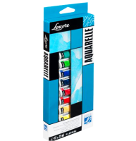 Набор акварельных красок Louvre LeFranc&Bourgeois 12 цветов в тубах 10 мл