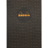 Блокнот Rhodia Heritage Moucheture в клетку мягкая обложка черный А5 / 32 листа / 90 гм купить в художественном магазине Альберт Мольберт