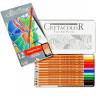Набор пастельных карандашей Cretacolor Fine Art Pastel 12 цветов в фирменном кейсе купить в художественном магазине Альберт Мольберт с доставкой по РФ и СНГ