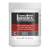 Гель-медиум для акрила Liquitex Matte Super Heavy Gel матовый супер-густой 473 мл