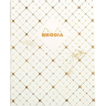 Блокнот Rhodia Heritage Quadrille в клетку мягкая обложка бежевый А4 / 32 листа / 90 гм купить в художественном магазине Альберт Мольберт
