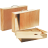 Этюдный ящик Capelletto с палитрой деревянный для художников из бука 35х43 см купить в магазине для художников Альберт Мольберт с доставкой по РФ и СНГ
