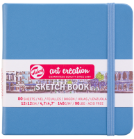 Скетчбук Art Creation Sketchbook Royal Talens голубой 12х12 см / 80 листов / 140 гм