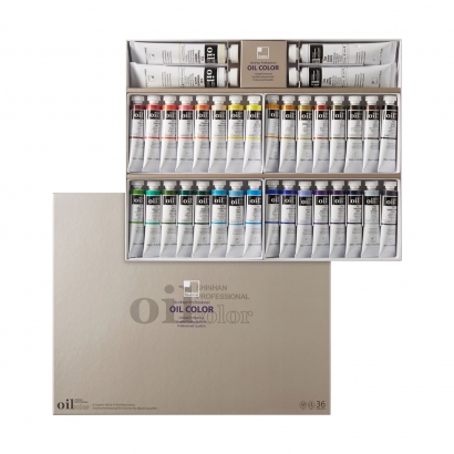 Набор масляных красок ShinHan Professional 36 туб по 20мл в картонной упаковке