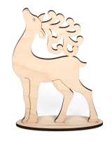 Заготовка для декорирования Олень на подставке Timberlicious 18,5х6х25 см